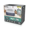 Bestway Tritech SleekFlow Headboard Air Mattress Queen with Built-in AC Pump and Antimicrobial Coating 2.26 m x 1.52 m x 84 cm