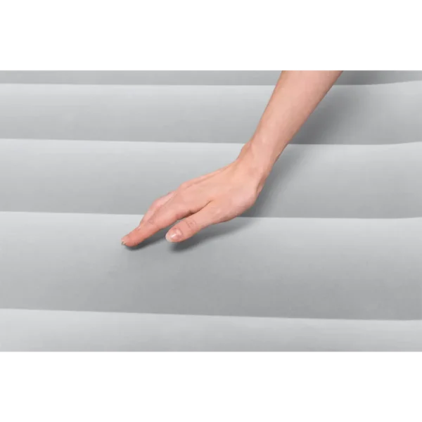 Bestway Tritech SleekFlow Headboard Air Mattress Queen with Built-in AC Pump and Antimicrobial Coating 2.26 m x 1.52 m x 84 cm