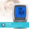 HoMedics TE-200-EU digital body thermometer Remote sensing thermometer White Forehead Buttons