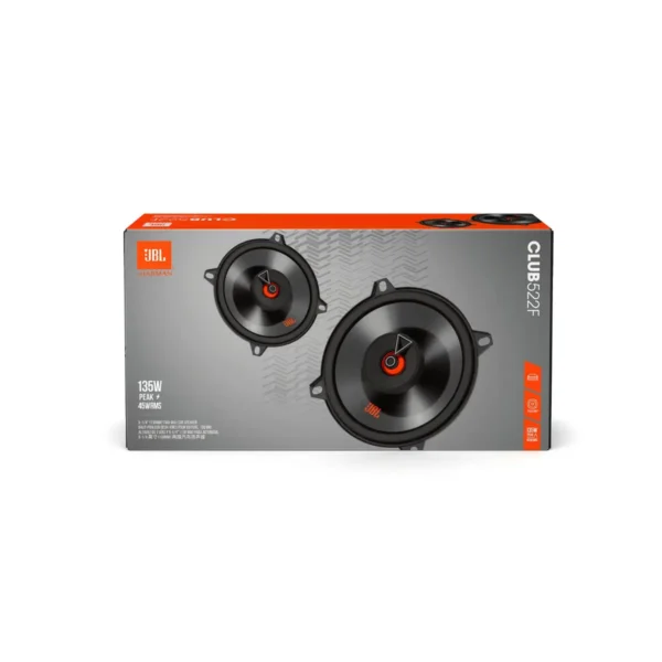 JBL Club 522F car speaker Round 2-way 135 W 2 pc(s)