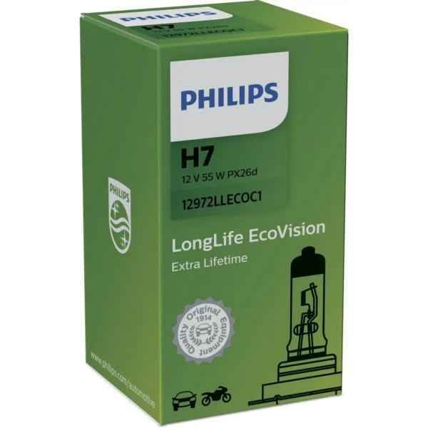 Philips LongLife EcoVision 12972LLECOC1 Longer Lifetime