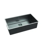 Whirlpool FSU 7140 IX Undermount sink Rectangular Stainless steel