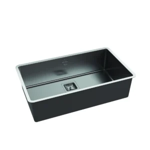 Whirlpool FSU 7140 IX Undermount sink Rectangular Stainless steel