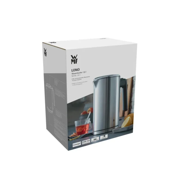 WMF Lono 0413130011 electric kettle 1.6 L 2400 W Stainless steel
