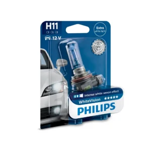 Philips WhiteVision Type of lamp: H11 Pack of: 1 car headlight bulb