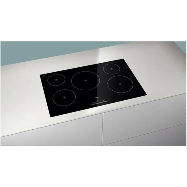 Siemens EH801FM17E hob Black Built-in Zone induction hob 5 zone(s)