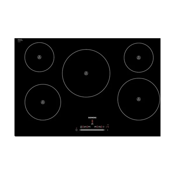 Siemens EH801FM17E hob Black Built-in Zone induction hob 5 zone(s)