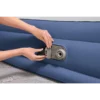 Bestway Tritech Air Mattress Queen with Built-in AC Pump and Antimicrobial Coating 2.03 m x 1.52 m x 46 cm