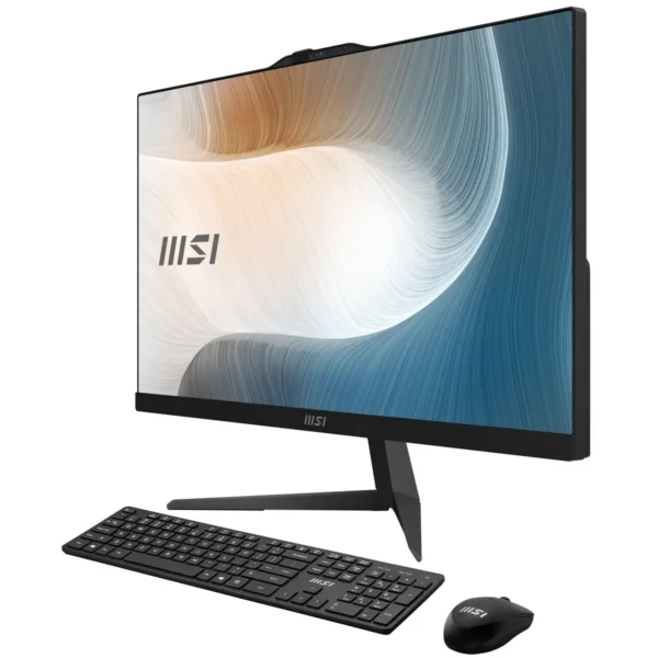 MSI Modern AM242 1M-1082FR Intel Core 5 120U 60.5 cm (23.8″) 1920 x 1080 pixels All-in-One PC 16 GB DDR5-SDRAM 512 GB SSD Windows 11 Pro Wi-Fi 6E (802.11ax) Black