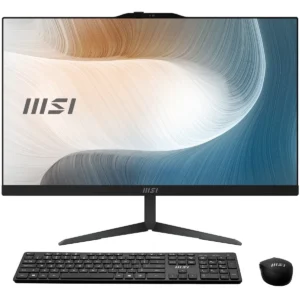 MSI Modern AM242 1M-1082FR Intel Core 5 120U 60.5 cm (23.8″) 1920 x 1080 pixels All-in-One PC 16 GB DDR5-SDRAM 512 GB SSD Windows 11 Pro Wi-Fi 6E (802.11ax) Black