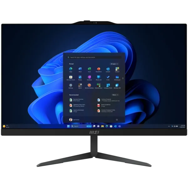 MSI Modern AM242 1M-1082FR Intel Core 5 120U 60.5 cm (23.8″) 1920 x 1080 pixels All-in-One PC 16 GB DDR5-SDRAM 512 GB SSD Windows 11 Pro Wi-Fi 6E (802.11ax) Black