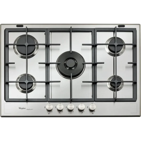 Whirlpool GMF 7522/IXL hob Stainless steel Built-in Gas 5 zone(s)