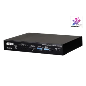 ATEN VE66DTH audio converter Black