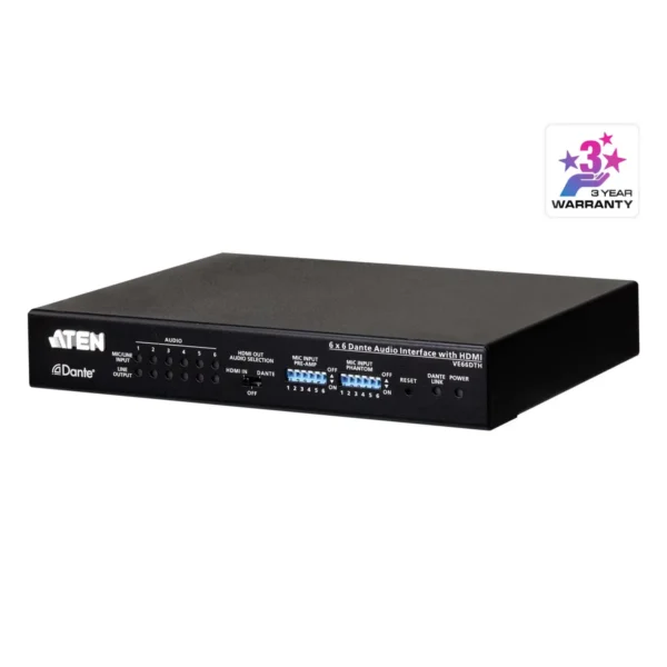 ATEN VE66DTH audio converter Black