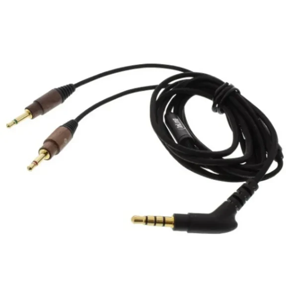 InLine 55358K audio cable 1.2 m 3.5mm 2 x 3.5mm Black, Walnut