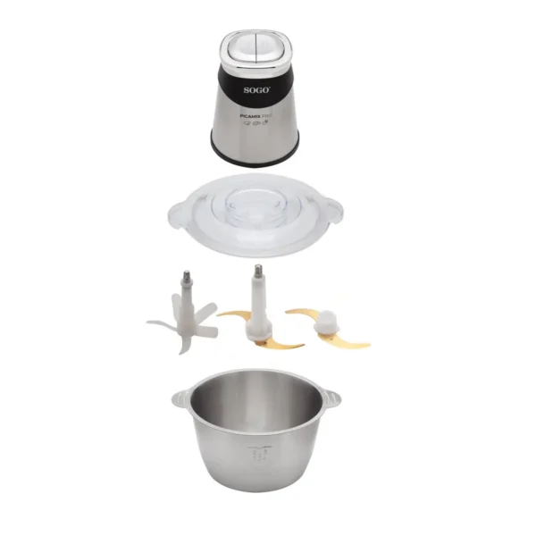 Sogo PIC-SS-5262 electric food chopper 1.8 L 500 W Stainless steel