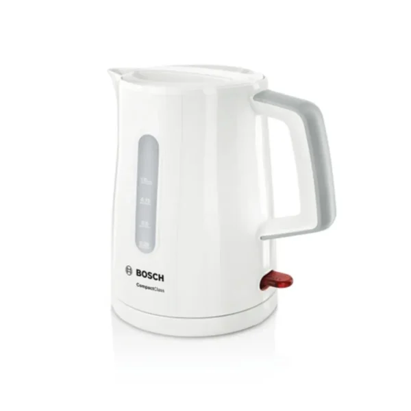 Bosch CompactClass TWK3A051 electric kettle 1 L 2400 W Grey, White