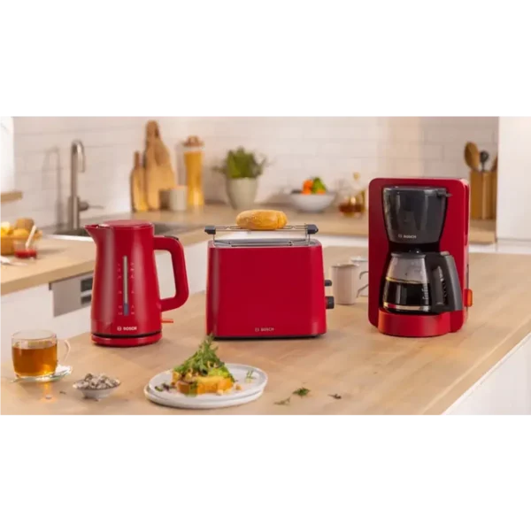 Bosch TWK3M124 electric kettle 1.7 L 2400 W Red