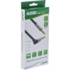 InLine Slim Audio Cable 3.5mm male / male angled Stereo 10m