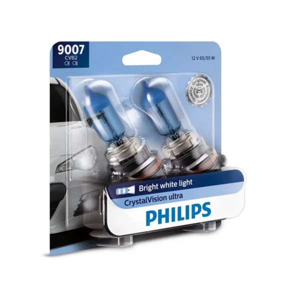 Philips CrystalVision Ultra 9007CVB2 car light bulb 60 W Xenon