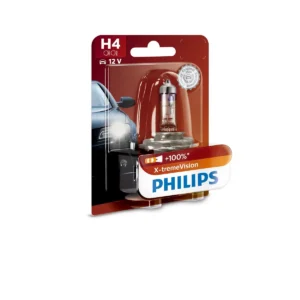 Philips X-tremeVision Type of lamp: H4 Pack of: 1 car headlight bulb