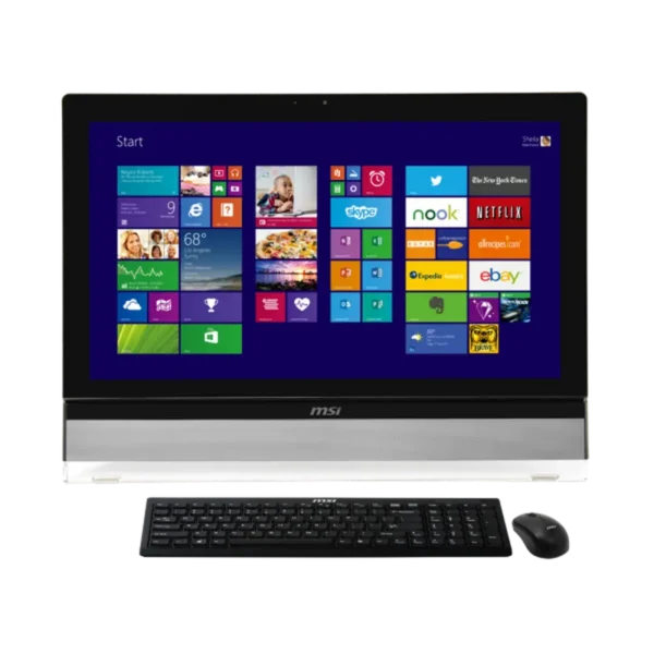 MSI Adora AE270-B54468G1T0S10MHANXH Intel® Core™ i5 i5-4460S 68.6 cm (27″) 1920 x 1080 pixels All-in-One PC 8 GB DDR3L-SDRAM 1 TB HDD Windows 10 Home Black, Silver