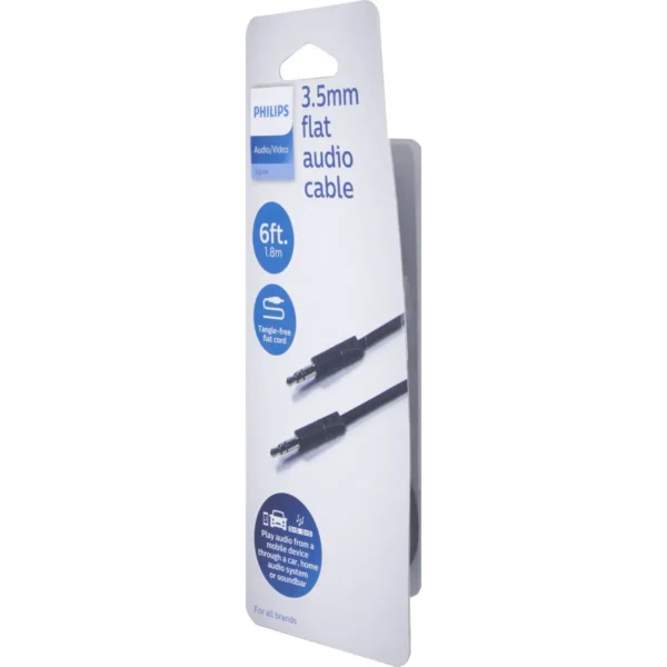 Philips SWA7129A/27 audio cable 1.8 m 3.5mm Black