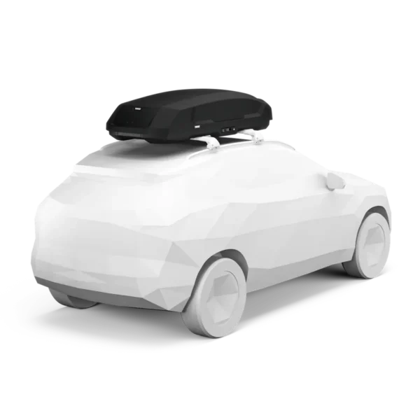 Thule Force 3 L Hard car roof top Black