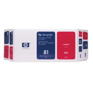 HP 81 Value Pack 680-ml Magenta DesignJet Dye Ink Cartridge and Printhead print head Inkjet printing