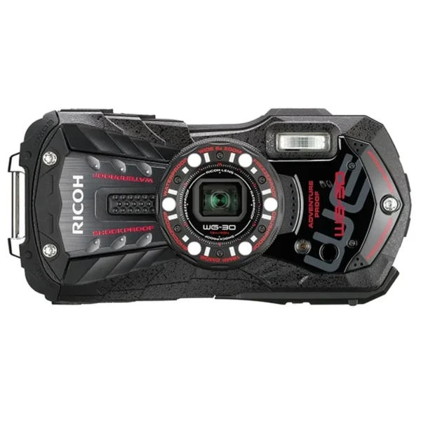 Ricoh WG-30 1/2.3″ Compact camera 16 MP CMOS 4608 x 3456 pixels Black, Red, White