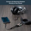 StarTech.com Headset adapter for headsets with separate headphone / microphone plugs – 3.5mm 4 position to 2x 3 position 3.5mm M/F