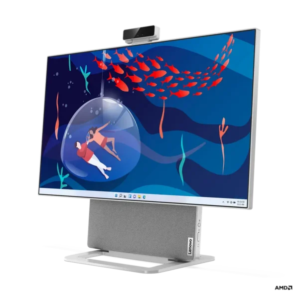 Lenovo Yoga AIO 7 AMD Ryzen™ 7 7840HS 68.6 cm (27″) 2560 x 1440 pixels All-in-One PC 32 GB LPDDR5-SDRAM 1 TB SSD NVIDIA GeForce RTX 4050 Windows 11 Home Wi-Fi 6E (802.11ax) Grey
