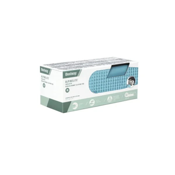 Bestway AlpineLite Insulated Regular Mummy Sleeping Air Pad