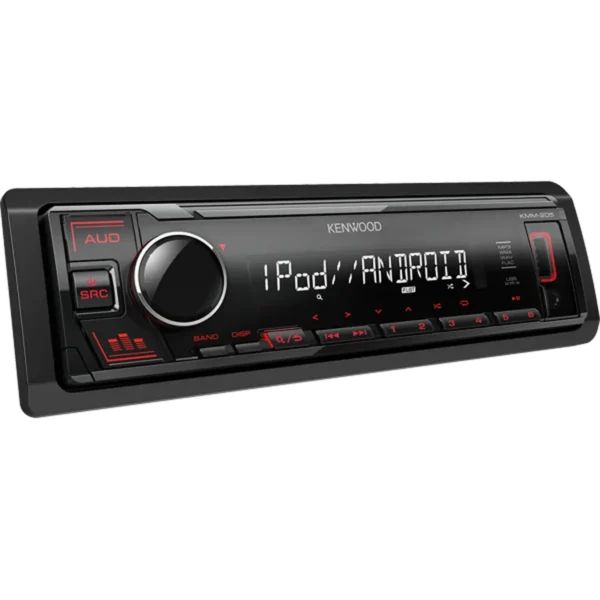 Kenwood KMM-205 car media receiver Black 50 W
