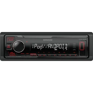 Kenwood KMM-205 car media receiver Black 50 W