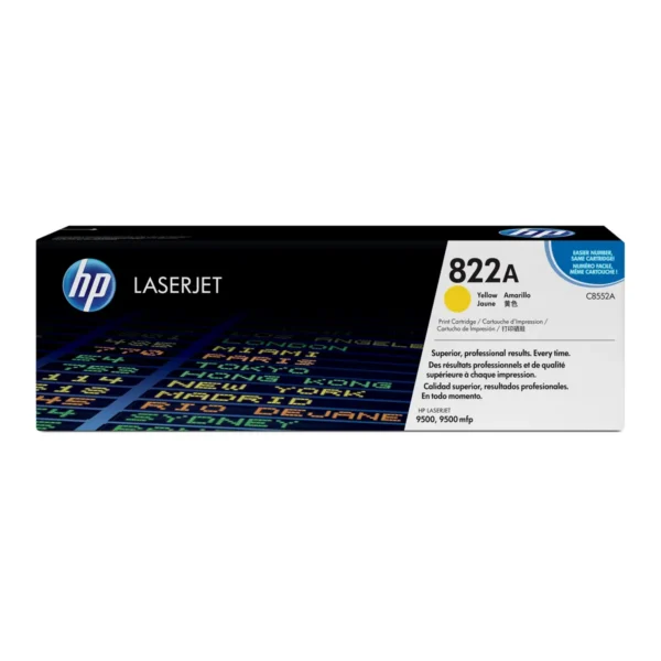 HP 822A Yellow Original LaserJet toner cartridge 1 pc(s)