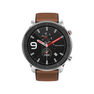 Amazfit GTR 47mm 3.53 cm (1.39″) AMOLED Digital 454 x 454 pixels Touchscreen Stainless steel GPS (satellite)