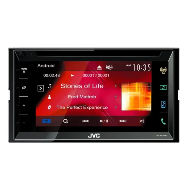 JVC KW-V330BT car media receiver Black Bluetooth