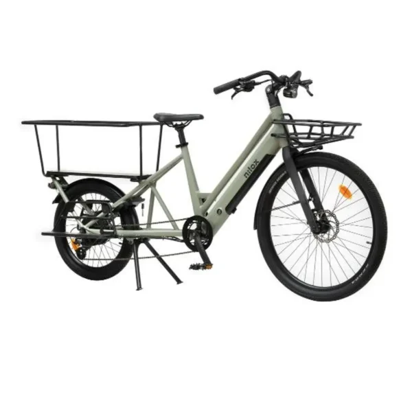 Nilox Cargo eBike C3 Black, Green Aluminium 69.8 cm (27.5″) 24 kg