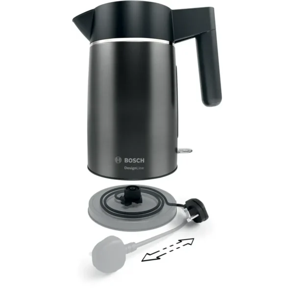 Bosch TWK5P475GB electric kettle 1.7 L 3000 W Graphite