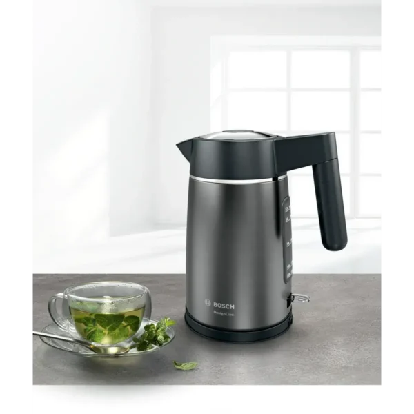 Bosch TWK5P475GB electric kettle 1.7 L 3000 W Graphite