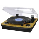 Trevi STEREO TURNTABLE 3WX2 WIRELESS AUX-IN RCA TT 1022 BT