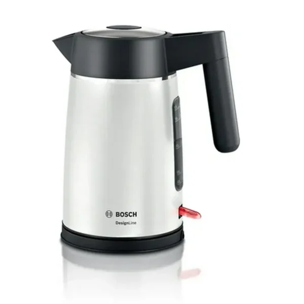 Bosch TWK5P471GB electric kettle 1.7 L 3000 W Black, White