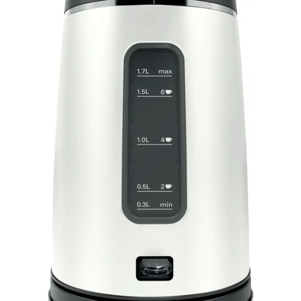 Bosch TWK5P471GB electric kettle 1.7 L 3000 W Black, White