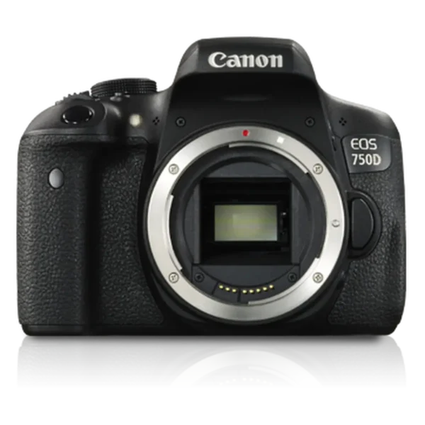 Canon EOS 750D SLR Camera Body 24.2 MP CMOS 6000 x 4000 pixels Black