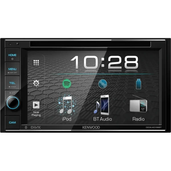 Kenwood DDX4019BT car media receiver Black 50 W Bluetooth