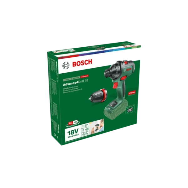 Bosch AdvancedDrill 18 1350 RPM Keyless 1 kg Green
