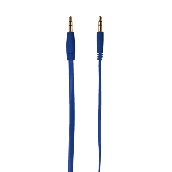 Trust Flat audio cable 1 m 3.5mm Blue