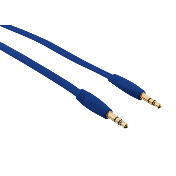 Trust Flat audio cable 1 m 3.5mm Blue