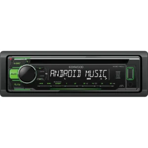 Kenwood KDC-110UG car media receiver Black, Green 200 W